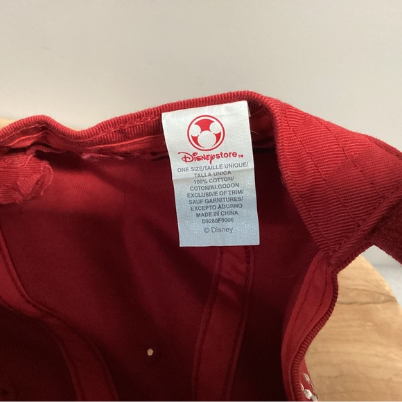 Mickey Mouse Baseball Hat / Cap - Embroidered w / Rhinestones - Excellent - Picture 7 of 12